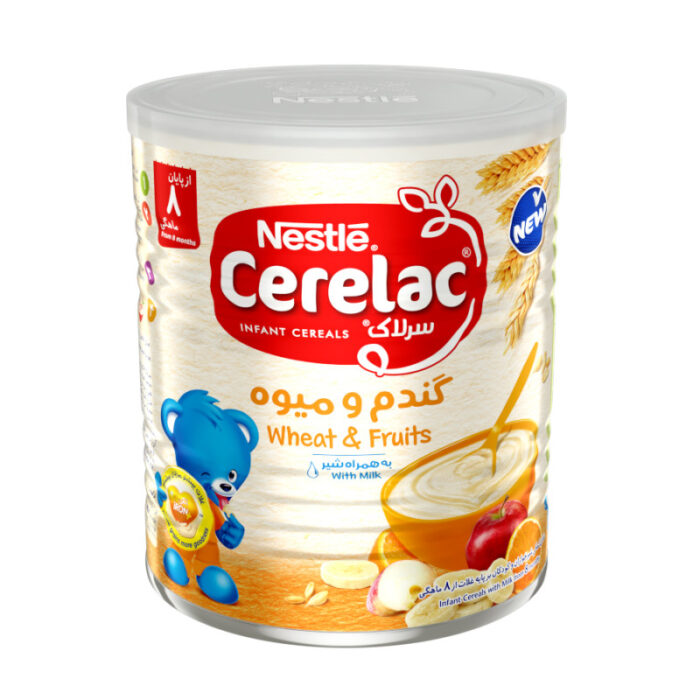 سرلاک گندم و میوه