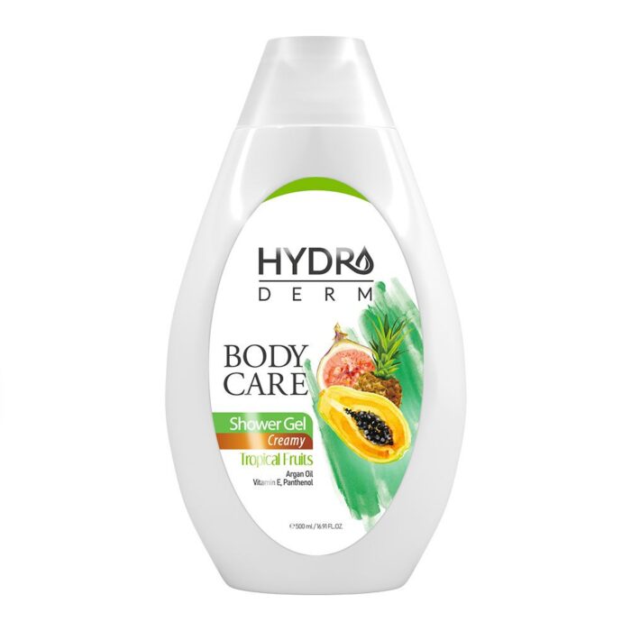 شامپو بدن کرمی با رایحه میوه های استوایی هیدرودرم