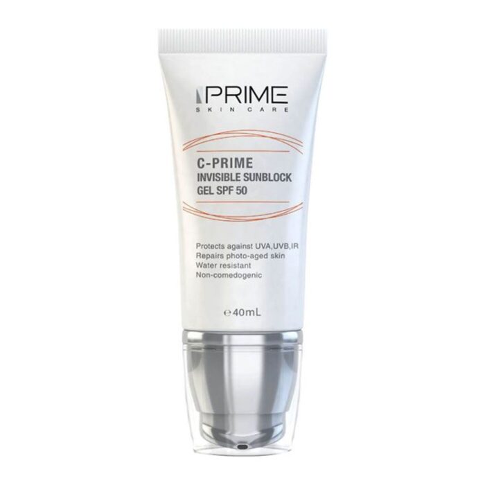 ضد آفتاب ژلی مدل C-Prime حاوی ویتامین C با SPF50 پریم