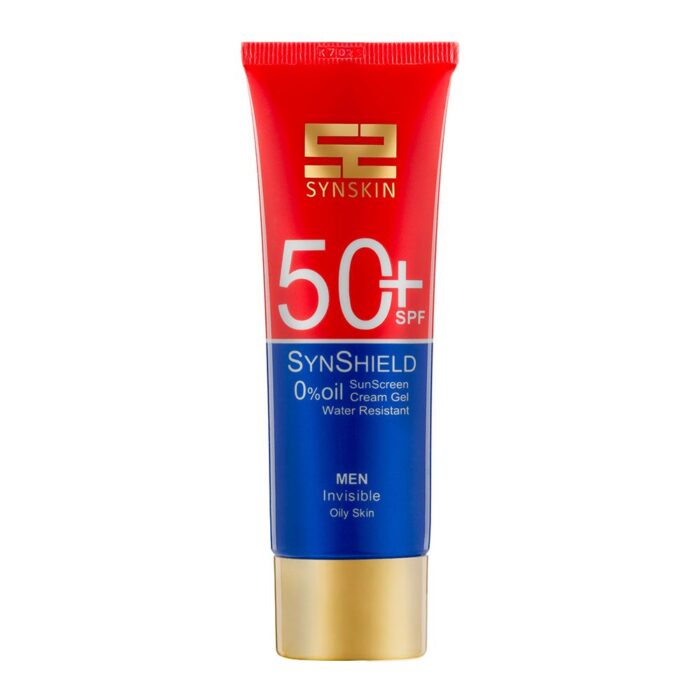 ژل ضد آفتاب آقایان فاقد چربی ساین شیلد +SPF50 ساین اسکین