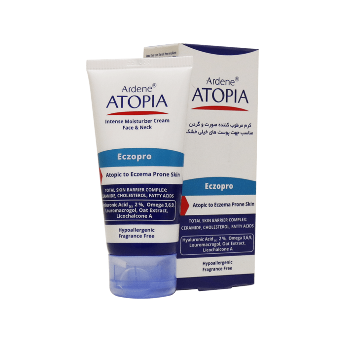 کرم مرطوب کننده صورت و گردن آتوپیا مناسب پوست خیلی خشک آردن