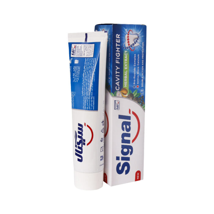 خمیر دندان ضد پوسیدگی گیاهی سیگنال
