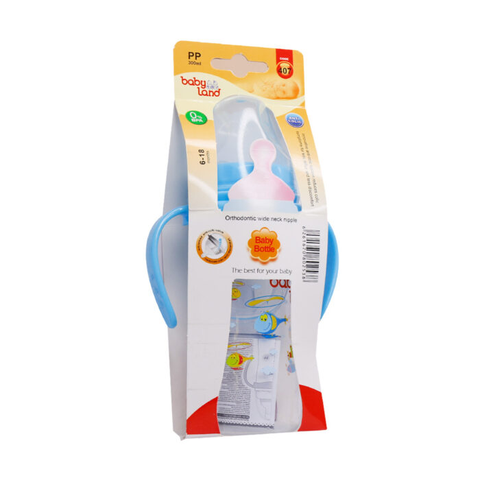 شیشه شیر دسته دار آنتی کولیک بیبی ل