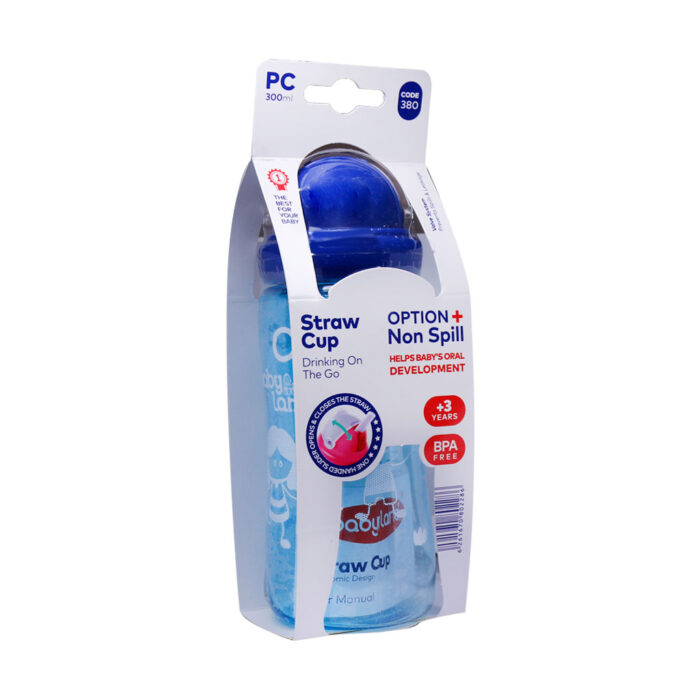 قمقمه نی دار بیبی لند 300 میلی لیتر م