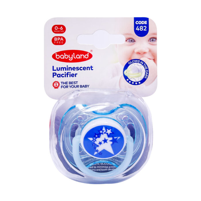 پستانک ارتودنسی شب تاب بیبی لند کد 4