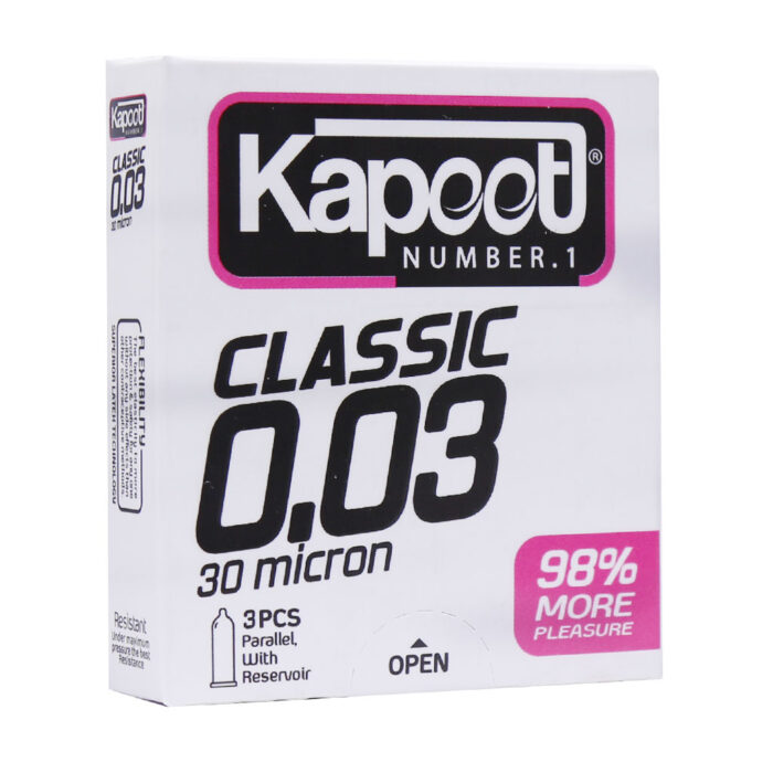 کاندوم فوق العاده نازک 30 میکرون کاپ